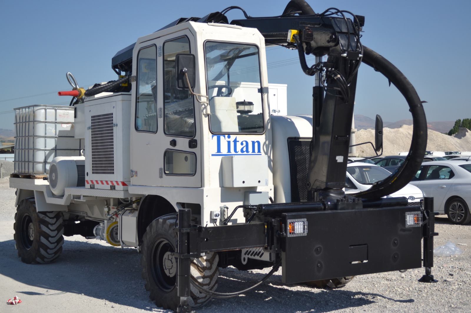 Titan Islak Beton Püskürtme Makinesi